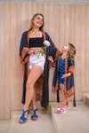 Mamma Mia Kimono Set (Dark Grey)