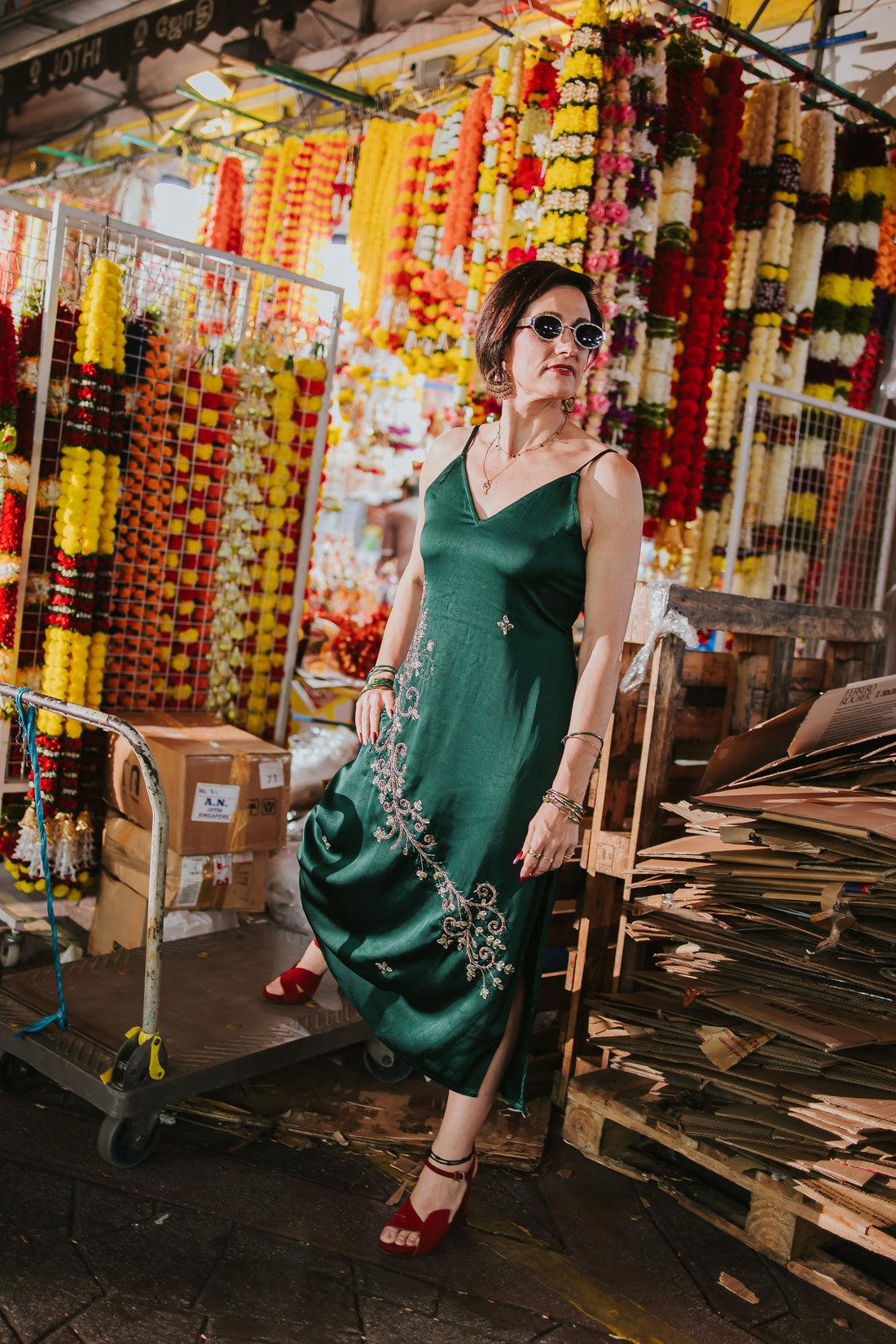 Scintilla - Embroidered Dress