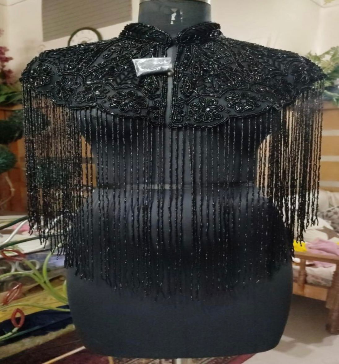 Handmade Glass beads cape